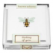 Gift Enclosure, Bee in Acrylic Box, Karen Adams